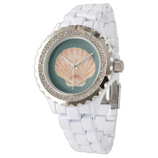 Scallop-Muschel eWatch Armbanduhr