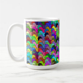 Scalloped Hexagons 15oz Tasse