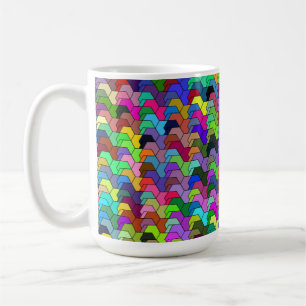 Scalloped Hexagons 15oz Tasse