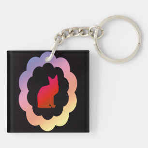 Scalloped Kitty - Schlüsselanhänger