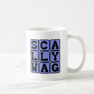 Scallywag, boshafter Gauner Kaffeetasse