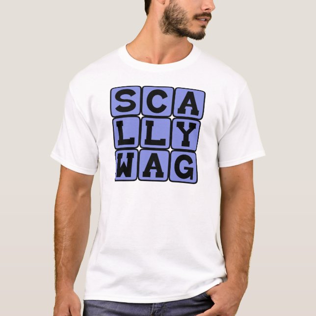 Scallywag, Mischesvous Rascal T-Shirt (Vorderseite)