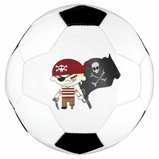 Scallywag Pirate KIDS Fußball (Vorderseite)