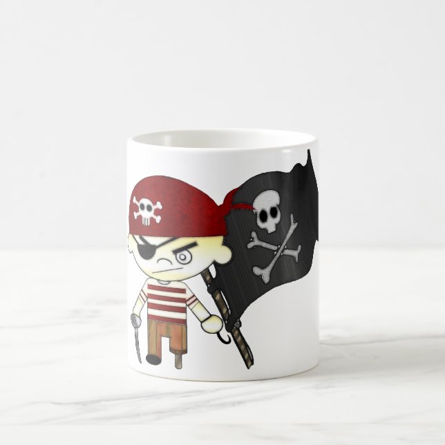 Scallywag Pirate KIDS Kaffeetasse (Mittel)