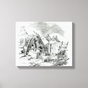 Scalpeen of Tim Downs, at Dunmore Leinwanddruck