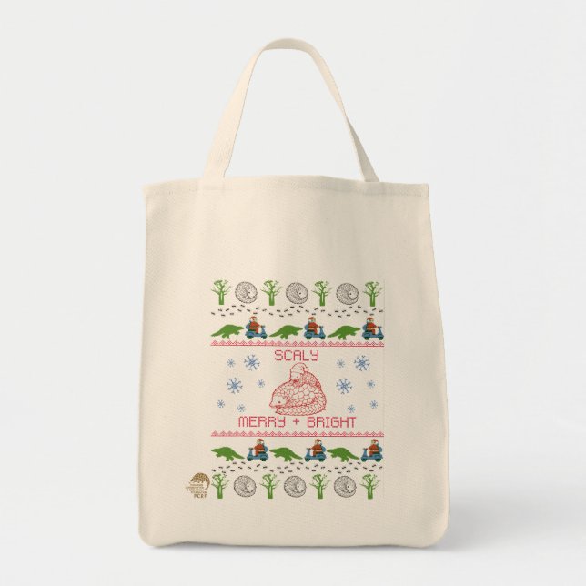 Scaly, Merry & Bright Tasche (Vorne)