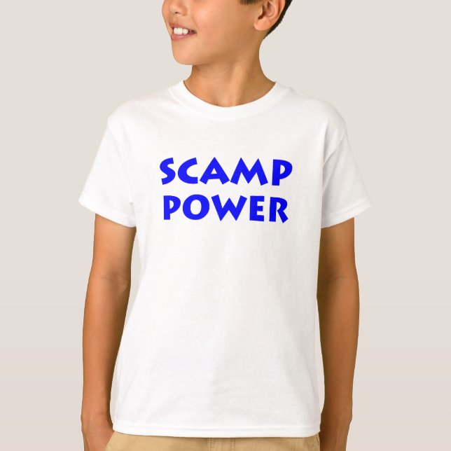 Scamp Power Jetzt! T-Shirt (Vorderseite)