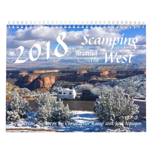 Scamping 2018 um den Westkalender Kalender (Titelbild)