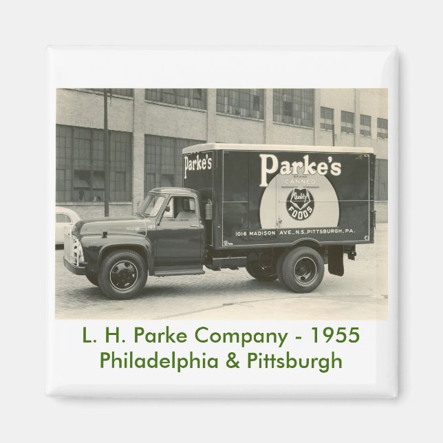 scan0004, L. H. Parke Company - 1955Philadelphi... Magnet (Vorne)