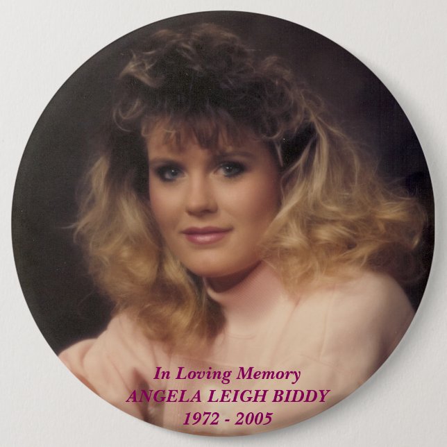 scan0009, wenn MemoryANGELA LEIGH BIDDY197… Button (Vorderseite)