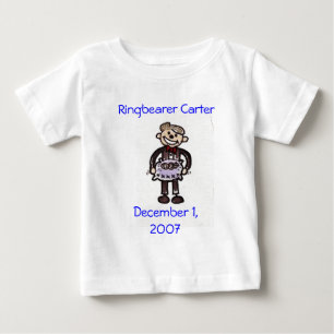 scan0014, Ringbearer EvanDecember 1, 2007 Baby T-shirt