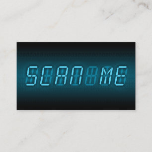 SCAN ME: digitaler Messwert Visitenkarte