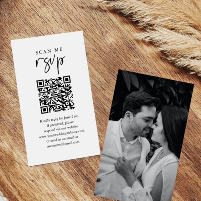 Scan Me UAWG Wedding QR Code UAWG Begleitkarte (Von Creator hochgeladen)