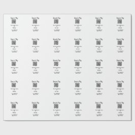 Scan-QR-Code bezahlen Fügen Sie E-Mail-Daten der W Geschenkpapier