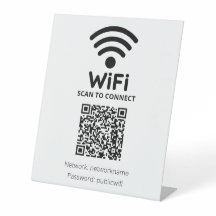 Scan to Connect Free Guest Wifi