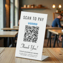 Scan to Pay Venmo QR Code