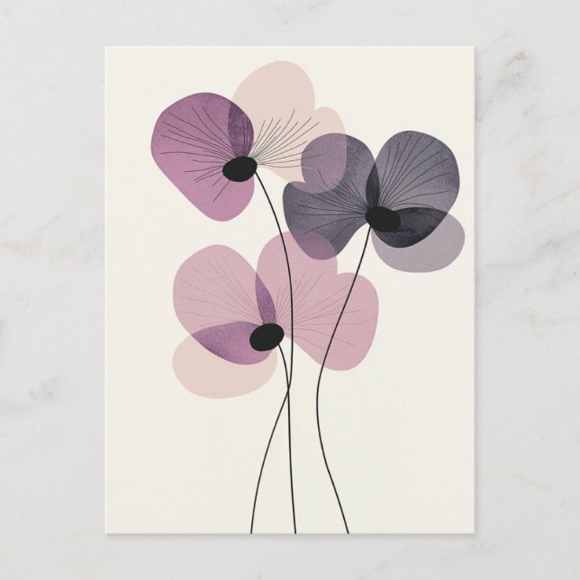 Scandi Bloom No.299 Postkarte (Vorderseite)