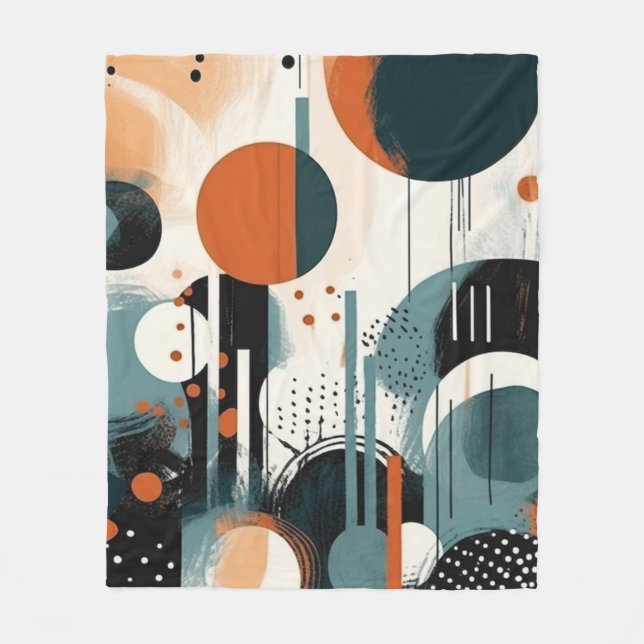 Scandi Groove    Fleecedecke (Vorderseite)