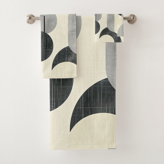 Scandi Motif Nr. 2 | Badhandtuch Set (Insitu)