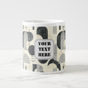 Scandi Motif Nr. 2   Jumbo-Tasse