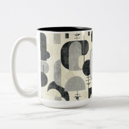Scandi Motif Nr. 2 | Zweifarbige Tasse