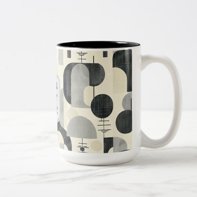 Scandi Motif Nr. 2 | Zweifarbige Tasse (Rechts)