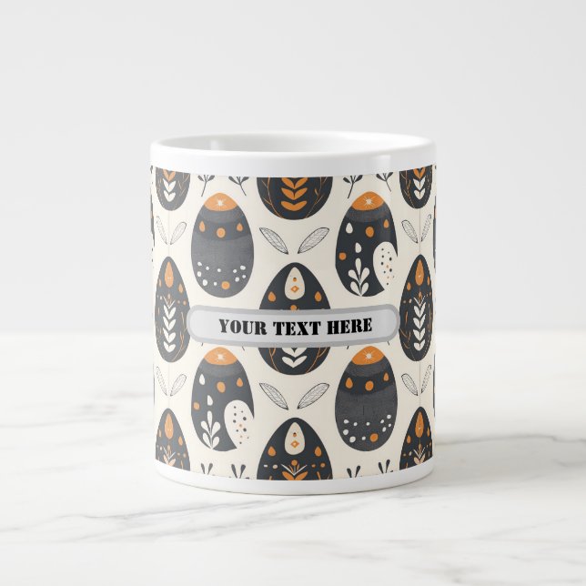 Scandi Motif Nr. 6 | Jumbo-Tasse (Vorderseite)