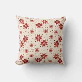 Scandi Starburst Snowflake Kissen