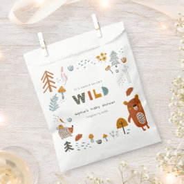 Scandi Wild Tropical Woodland Animals Baby Dusche Geschenktütchen