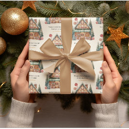 Scandinavian Christmas Magic Geschenkpapier
