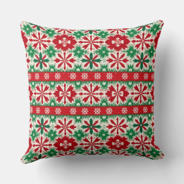 Scandinavian Fair Isle Christmas Edition 2 Kissen