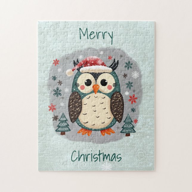 Scandinavian Folk Art Style Puzzle (Vertikal)