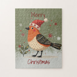 Scandinavian Folk Art style  Puzzle