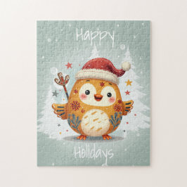 Scandinavian Folk Art Style Puzzle