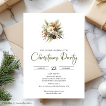Scandinavian Minimal Moss Green Beige Christmas 