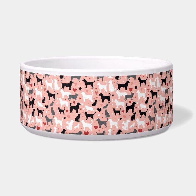 Scandinavian Pet Bowl – Minimal Dogs & Cats Napf (Vorderseite)