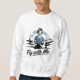 Scandinavian stewardess sweatshirt