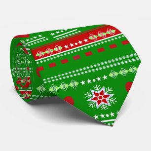 Scandinavian Winter Scene Krawatte