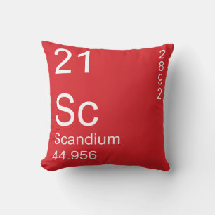 Scandium Kissen