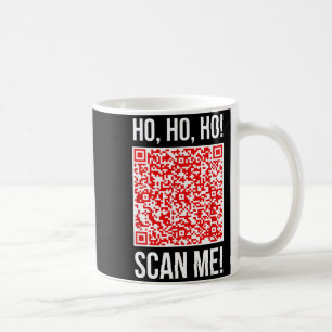 Scanne mich! Qr Scanne mich Witz Lustiger Weihnach Kaffeetasse