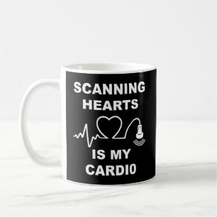 Scannen: Er ist mein Cardio Cardiac-Sonographin Ec Kaffeetasse
