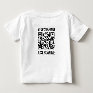 Scannen Sie den QR-Code für einen Motivierend Boos Baby T-shirt