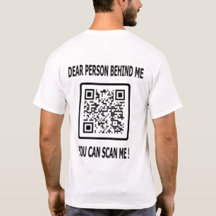 Scannen Sie den QR-Code für Inspiration T-Shirt