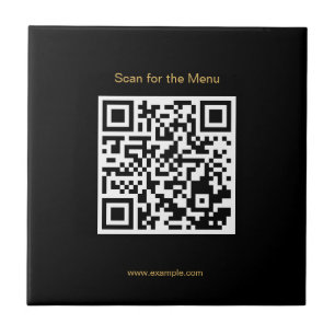 Scannen Sie den stilvollen QR-Code Keramikfliese f