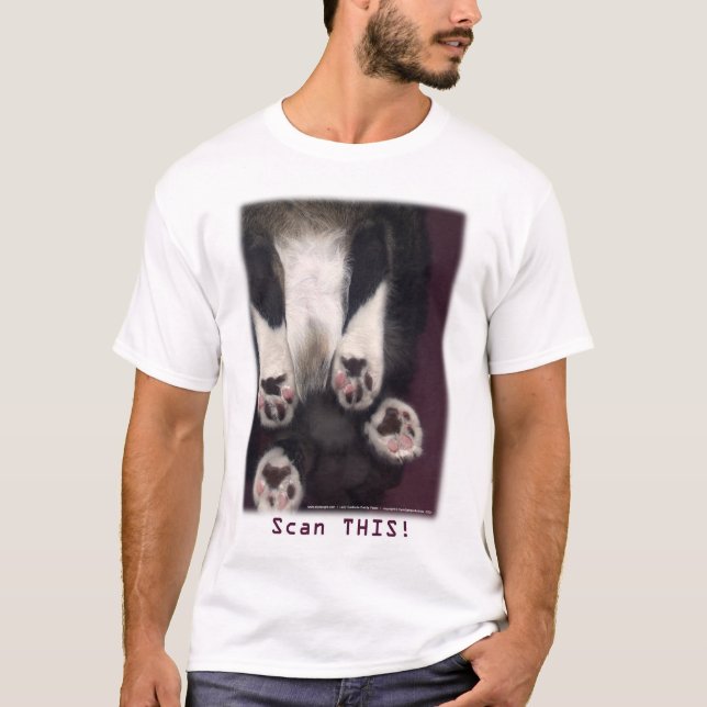 Scannen Sie DIESES! Shirt (Vorderseite)