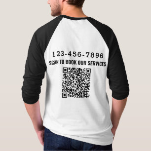 Scannen Sie Ihre Firmenlogos zu buchen T-Shirt
