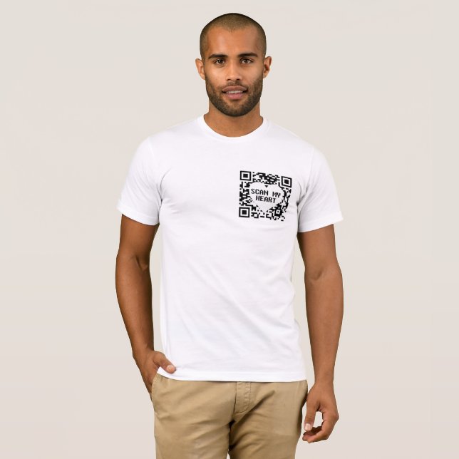 Scannen Sie meinen Herz-T - Shirt (Vorne ganz)