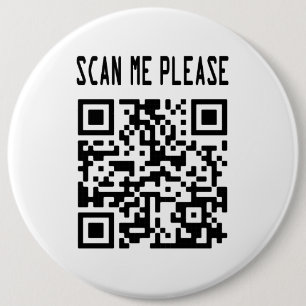 Scannen Sie mir bitte QR Code - Lächeln, es ist ko Button