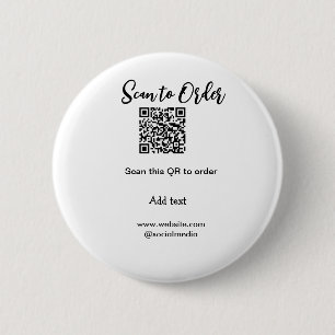 Scannen Sie QR-Code, um E-Mail der Website hinzuzu Button