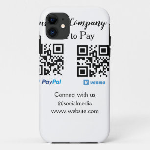 Scannen Sie, um den QR-Code PayPal Venmo zu bezahl Case-Mate iPhone Hülle